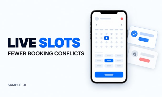 build a flutter booking and appointment app