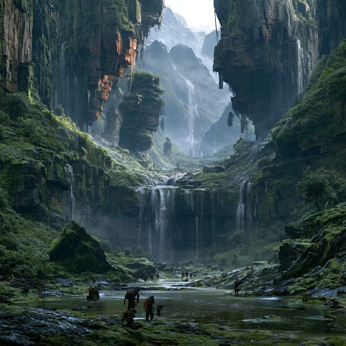 create 2d environment and game background for you