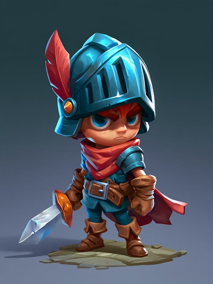 design 2d game character