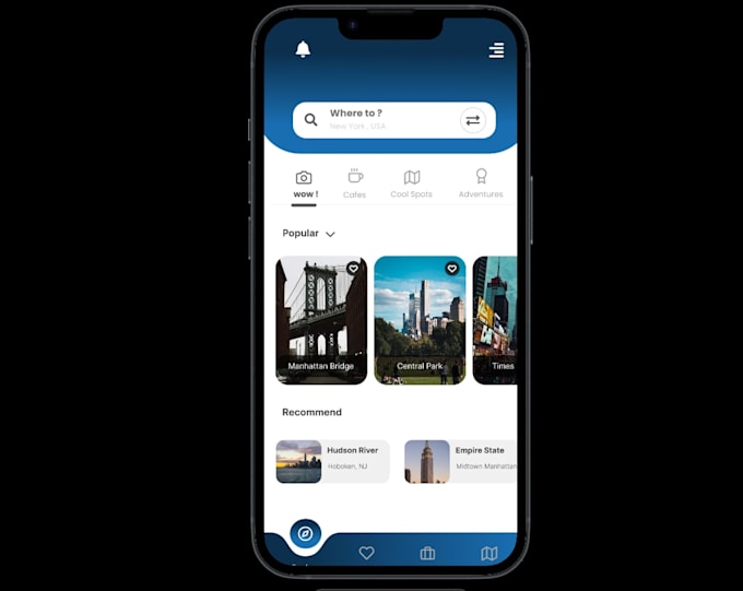 esign modern website UI UX in figma