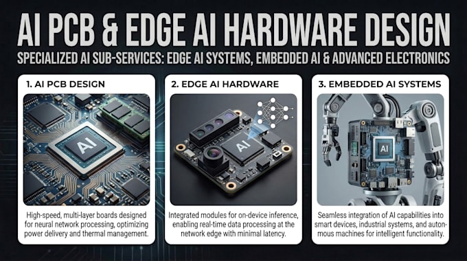 design ai pcb, edge ai hardware, embedded ai systems and advanced electronics