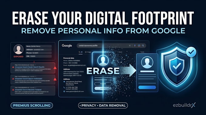remove your personal info from google