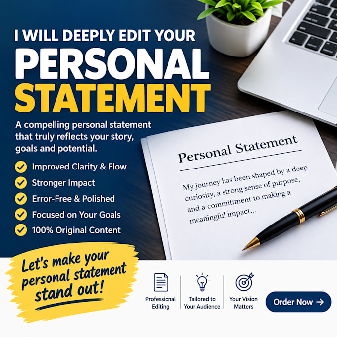 deeply edit your personal statement