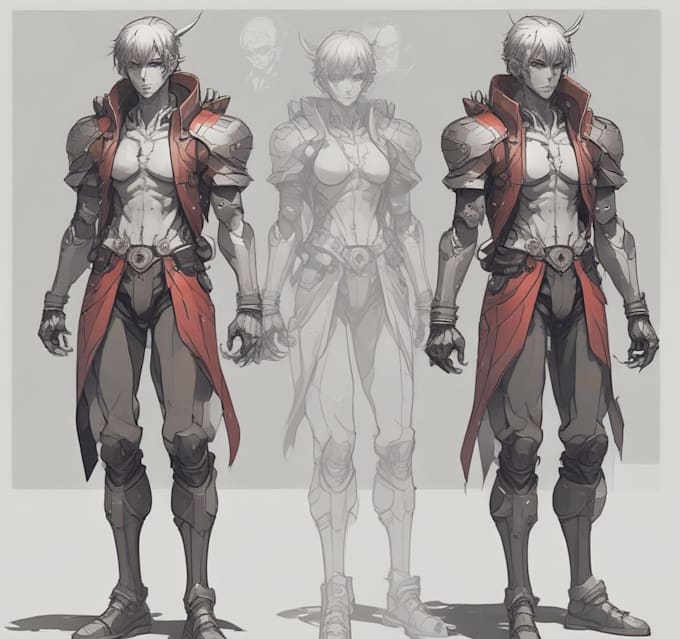 create cute and aesthetic anime characters