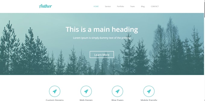 fix HTML CSS bugs and responsive design issues