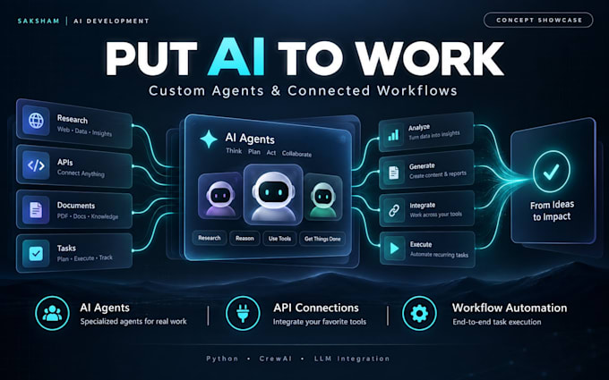 build custom ai agents and automate workflows with llms