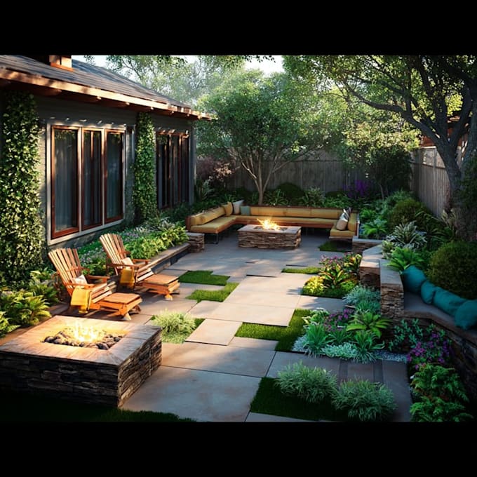 design and render your landscape design