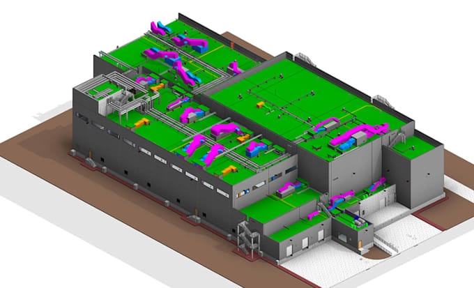 turn point cloud data from 3d laser scanner to architectural, structural and mep