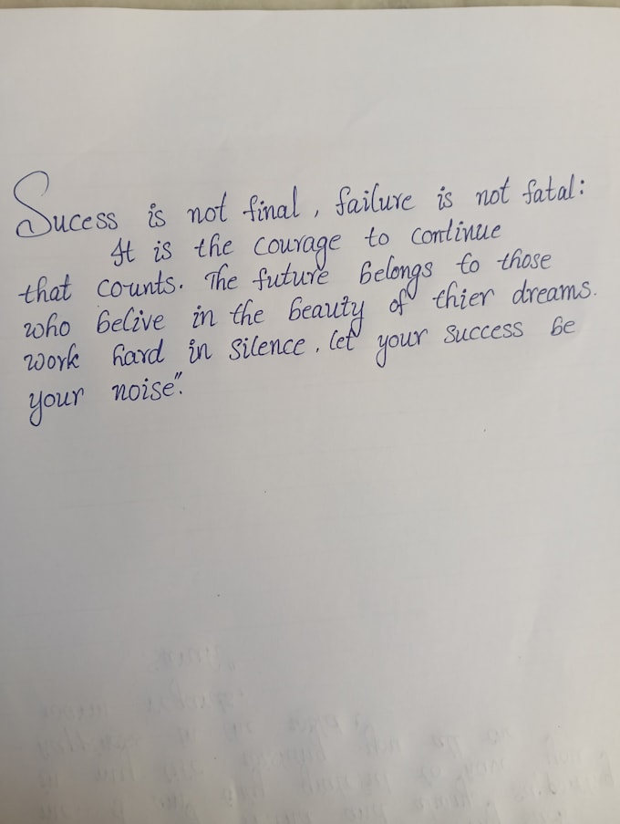 do beautiful handwriting, cursive letters, and assignments