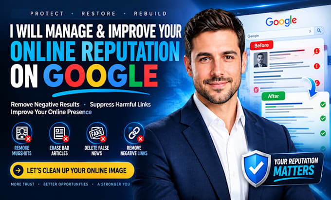 manage and improve your online reputation on google