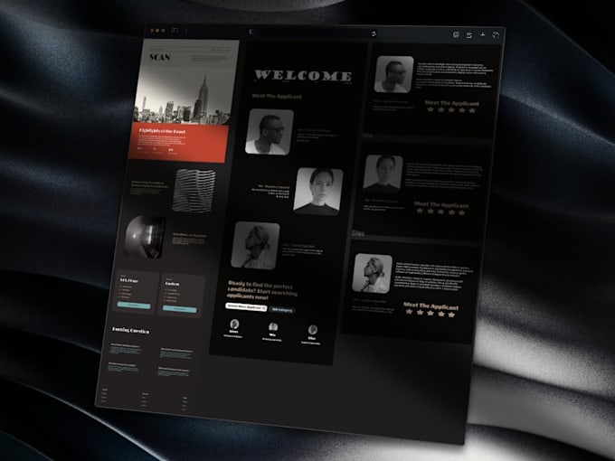 create figma webs design or poster super fast