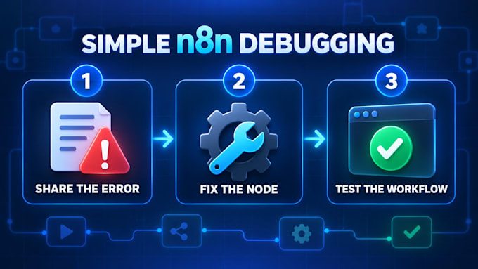 fix one simple error in your n8n workflow