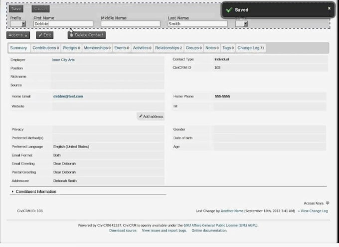 integrate civicrm into your italian business