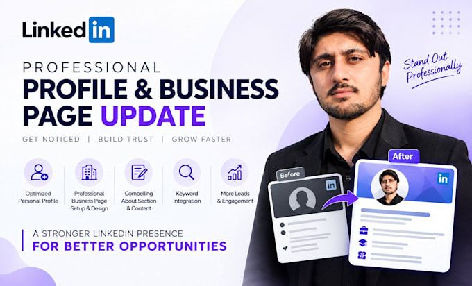 create, optimize and revamp your linkedin profile