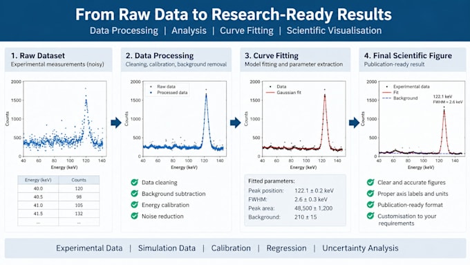 analyse scientific data in python and create publication ready plots
