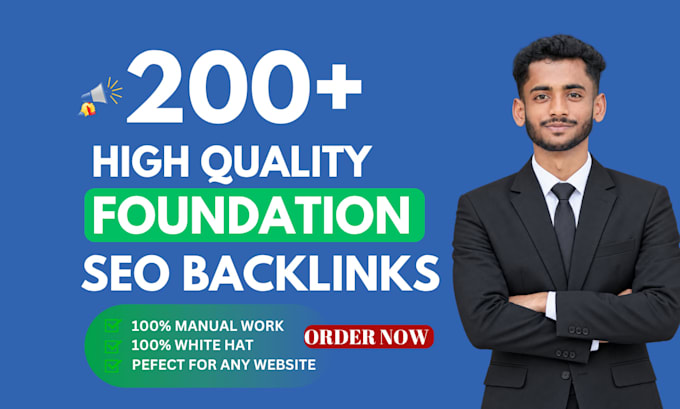 build high authority manual backlinks for SEO link building