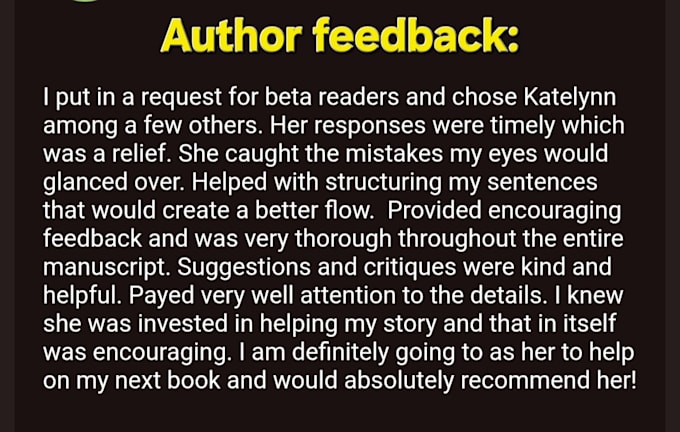help you refine every point of your story