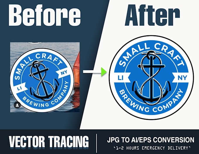 do vector tracing or convert to vector quickly
