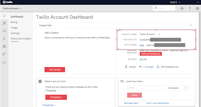 set up, verify and upgrade twilio or telnyx account