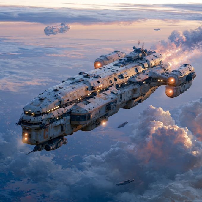 do sci fi spaceship design