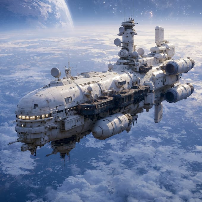 do sci fi spaceship design