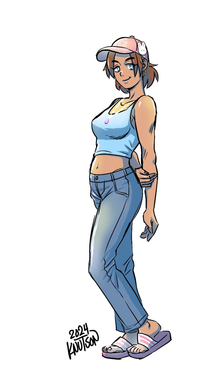 draw and color your fantasy character