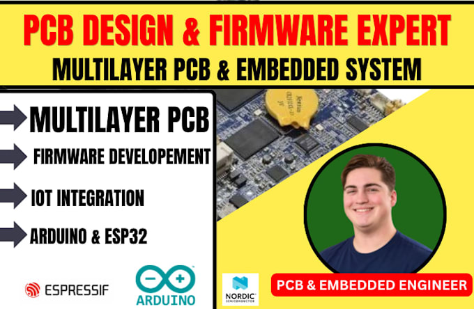 design high speed pcb,multilayer pcb,circuit schematic for embedded iot hardware