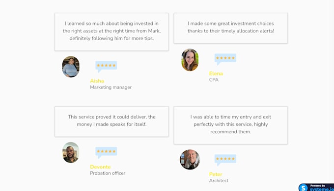 provide institutional grade financial research to maximize returns