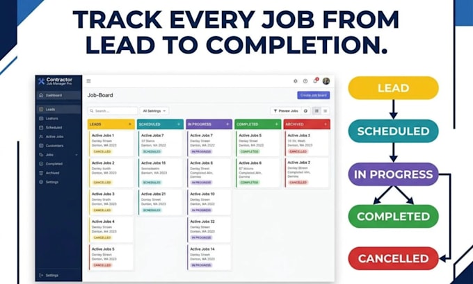 build contractor quote job costing, invoice automation system in excel workbook