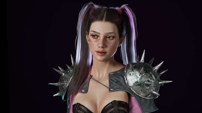 create realistic custom metahuman 3d game character body rigging and integration