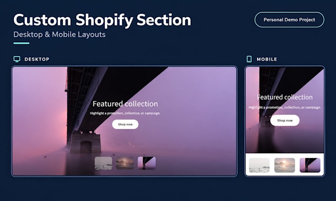 fix shopify theme bugs and mobile layout issues