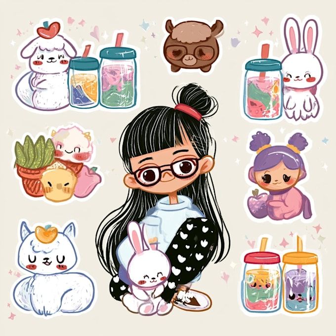 draw doodle art name or merch design