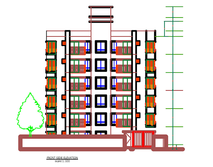 create accurate auto cad 2d floor plans and technical drawings
