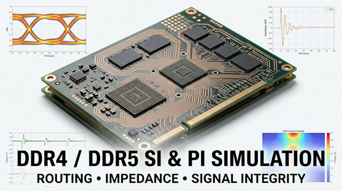 optimize ddr4 ddr5 pcb routing with signal and power integrity simulation