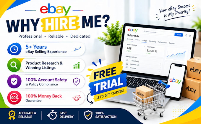 do ebay listing, ebay product listing, ebay SEO listing