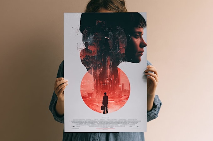 create action packed movie poster, film poster design