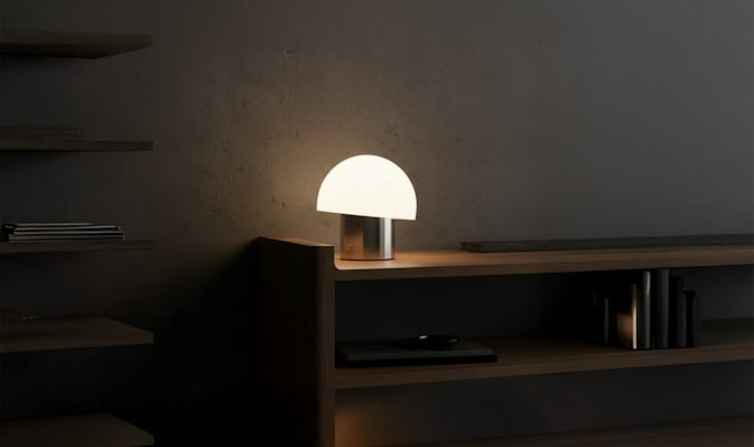 design a lamp following your concept