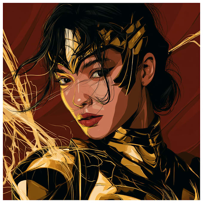 craft professional superhero artwork for your ideas