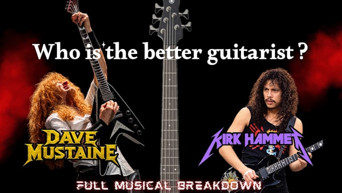 create an epic metal youtube thumbnail for your  video