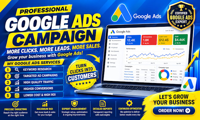 do google ads campaign setup PPC advertising and campaign optimization
