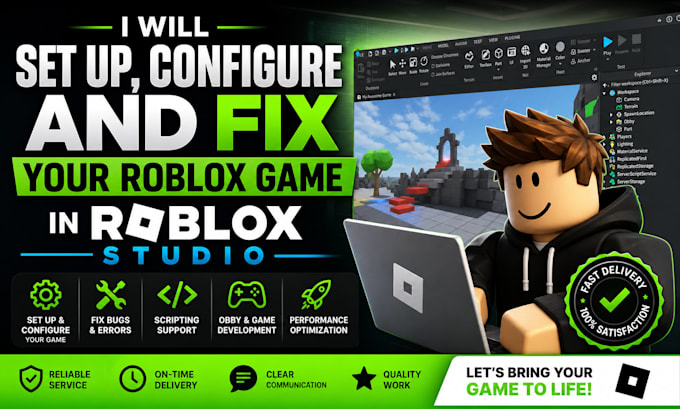 do roblox scripting, lua scripting, roblox script fixing and game development
