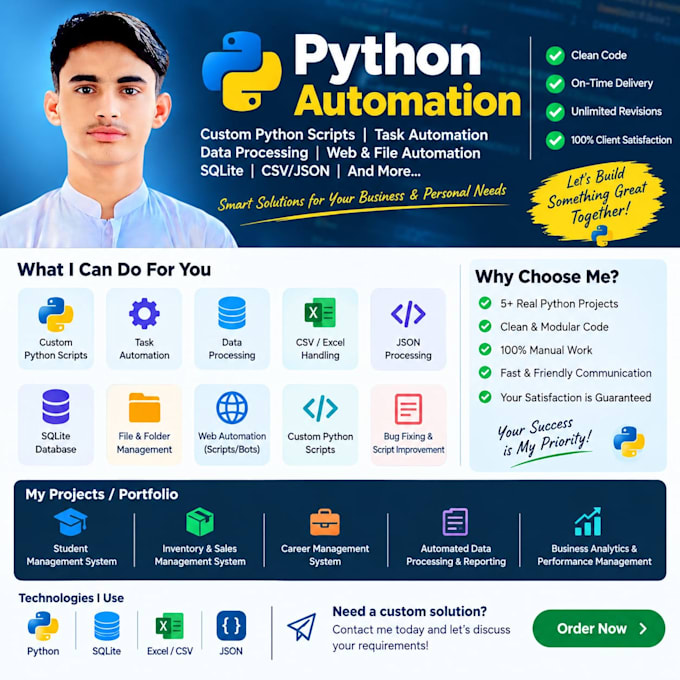 build python automaton scripts and applications