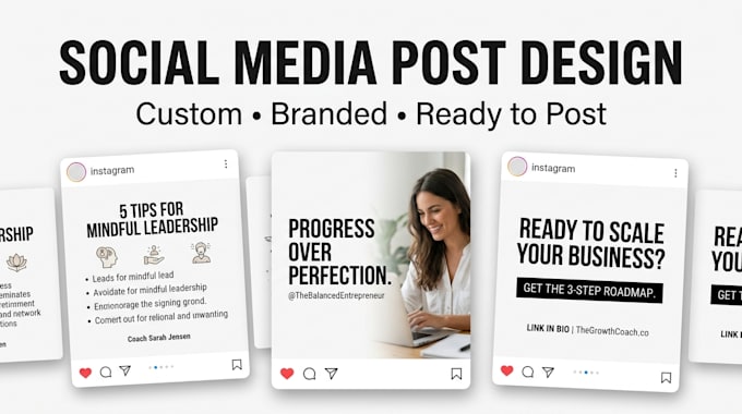 design high converting instagram posts for personal brands and coaches