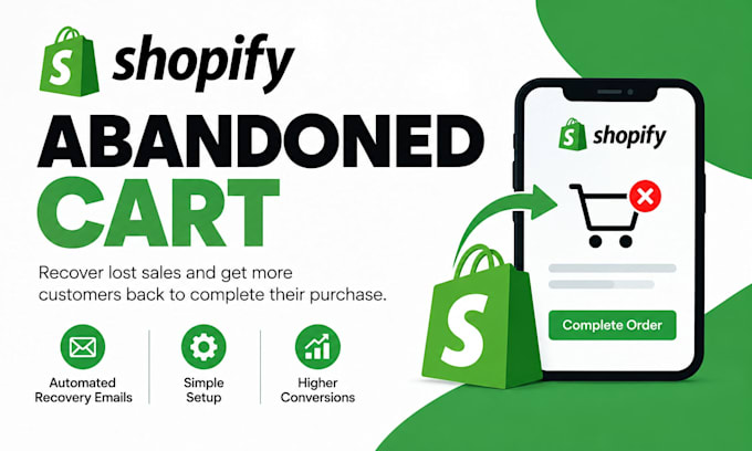set up shopify abandoned cart recovery
