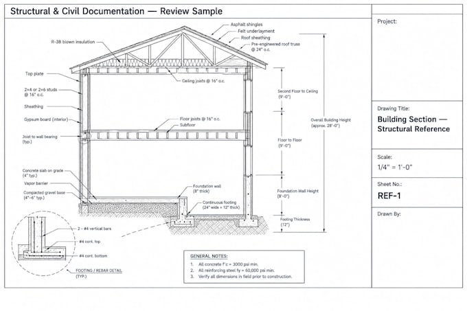 do civil structural code review for wind, seismic, hurricane mep permit drawing