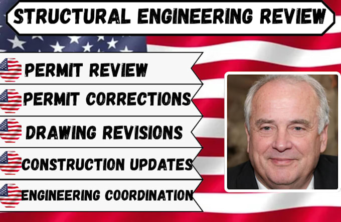 usa structural engineer review, permit corrections, construction document update
