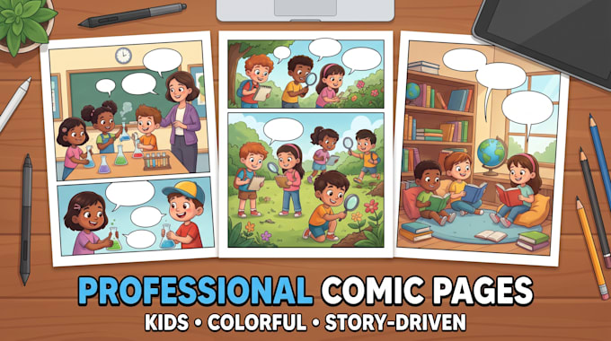 create ai comic book illustrations any style