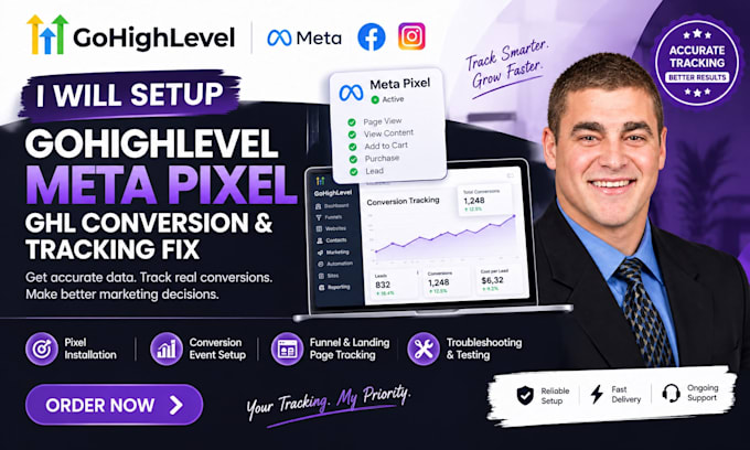 setup ghl meta pixel ghl conversion  highlevel tracking fix