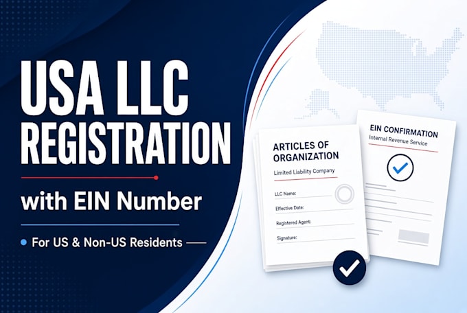 do USA llc registration with ein for US and non residents