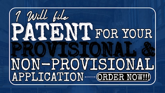 file, search and draft your US patent application with a registered attorney